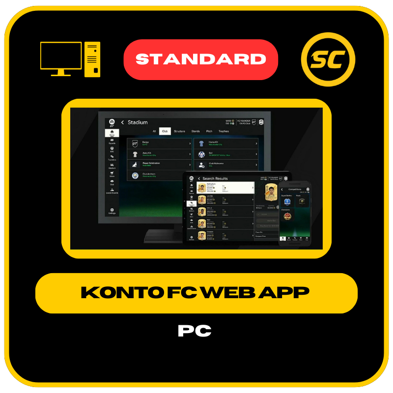 FC 25 - konto z odblokowanym rynkiem transferowym WebApp na platformę PC (aktywowane w grze)